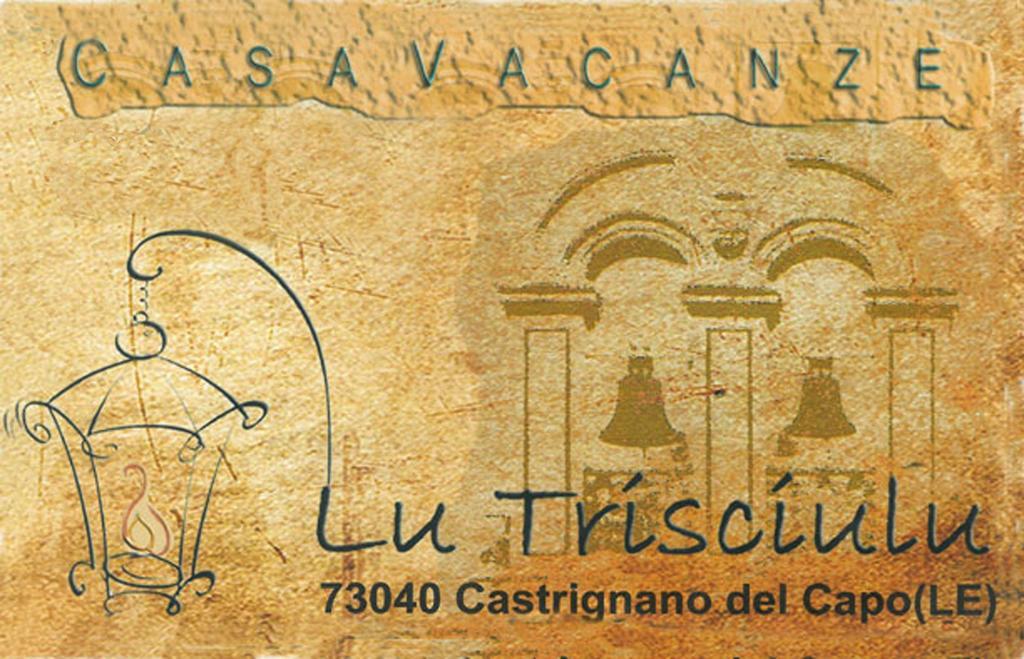 Santa Maria De Lu Trisciulu Bed and Breakfast Castrignano del Capo Exteriör bild